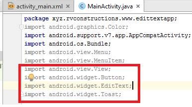 Image result for Android Studio Text Post