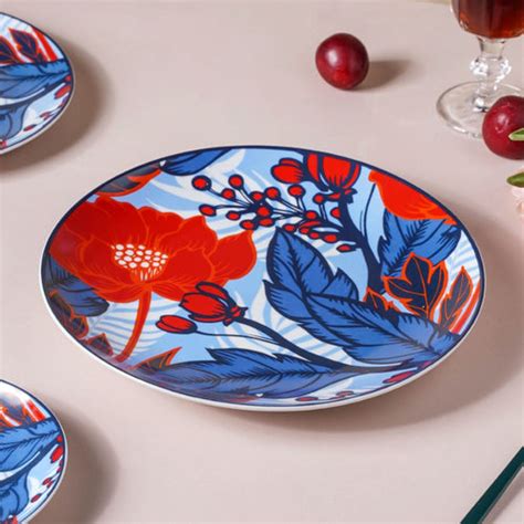 Painted plate Online - Premium Snack Plate | Nestasia