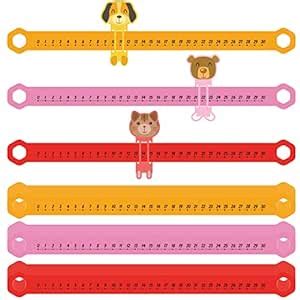 Eersida 24 Pcs Slide and Learn Number Lines 0 to 30 PVC Math Number ...