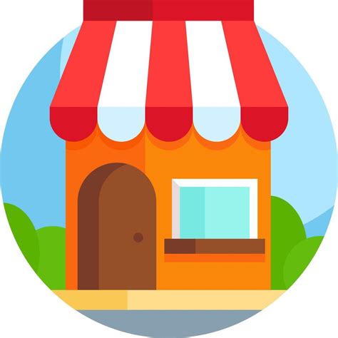 Samll Shop Vector Image 的图像结果