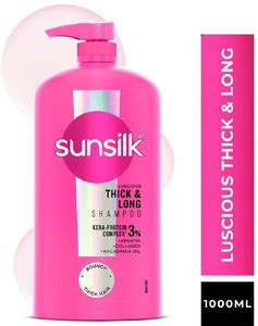 SUNSILK Luscious Thick & Long Shampoo - Price in India, Buy SUNSILK ...
