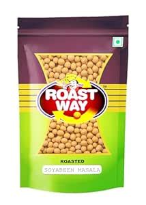 Roastway Foods Roasted Soyabean Healthy Snacks (200 g) : Amazon.in ...