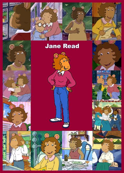 Arthur Characters - Jane Read by gikesmanners1995 on DeviantArt