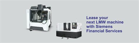 Lease your next LMW machine with Siemens Financial Services - MTD