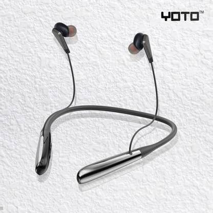 Yoto 30-35hrs Playtime Bluetooth Neckband, Earphone Bluetooth Headset ...