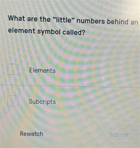 Image result for Do Elements Have Subscripts