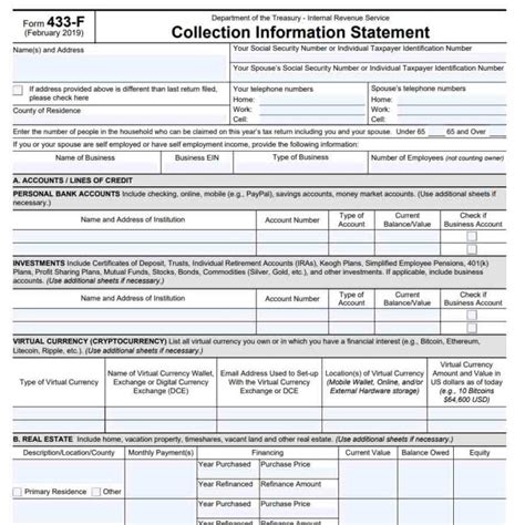 IRS Form 433-D Instructions - Setting Up An Installment Agreement
