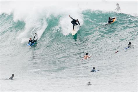 Surfing Big Waves at the Wedge - Newport Beach News