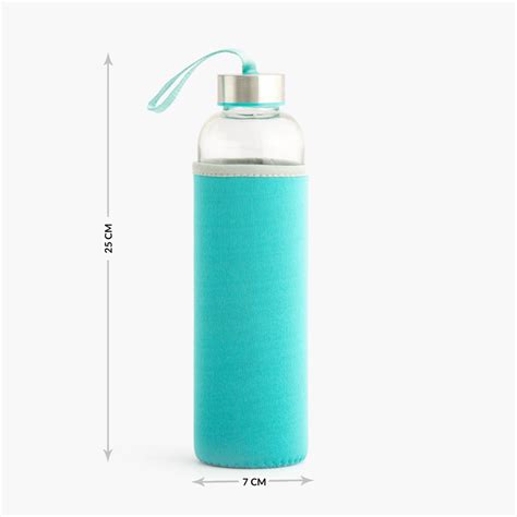 Buy Favola Glass Water Bottle - 600ml from Home Centre at just INR 179.0