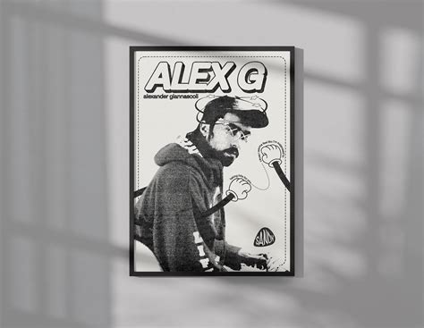 Alex G Poster Music Poster Wall Art Wall Decor | Inspire Uplift