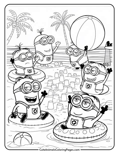 Best 13 Minions Coloring Pages (15 Free Printable PDF Pages) – Artofit