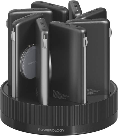 Powerology 8 in 1 Powerbank Terminal, 10000mAh Power Banks, Built-In ...