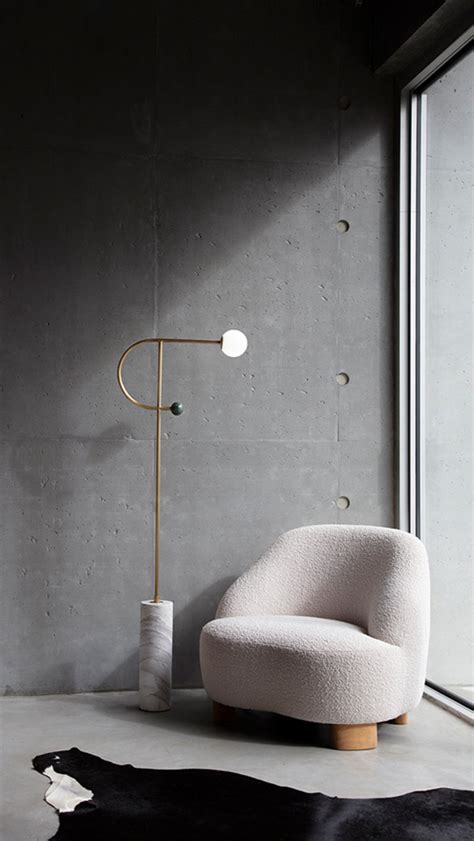 Italian White Orb Floor Lamp For Sale at 1stDibs