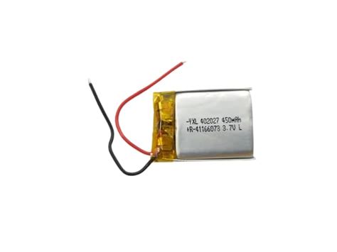 KP-402027 3.7v 450mah (Full Capacity) Rechargeable Battery for ...
