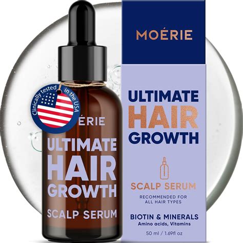 MOERIE Ultimate Hair Growth Serum for Natural Hair India | Ubuy