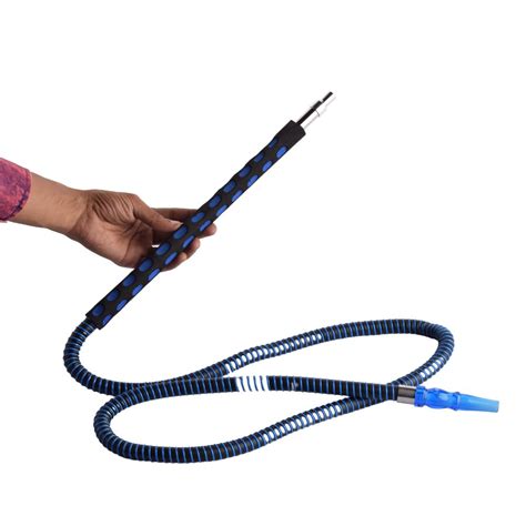 Buy PVC Long Foam Handle Hookah Pipe 2.0 - Blue – shopdop.in