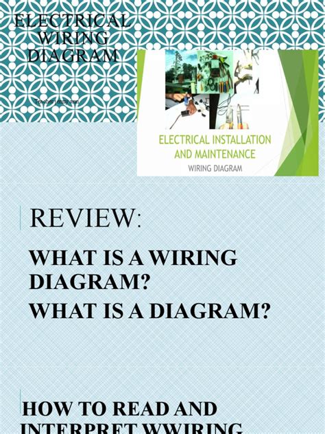 Electrical Wiring Diagram | PDF