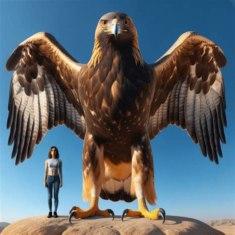 Golden Eagle Size: How Does It Compare to Humans?
