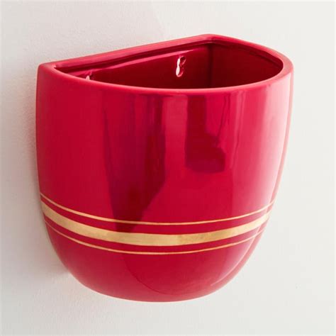 Buy Valencia Ceramic Wall Planter from Home Centre at just INR 899.0