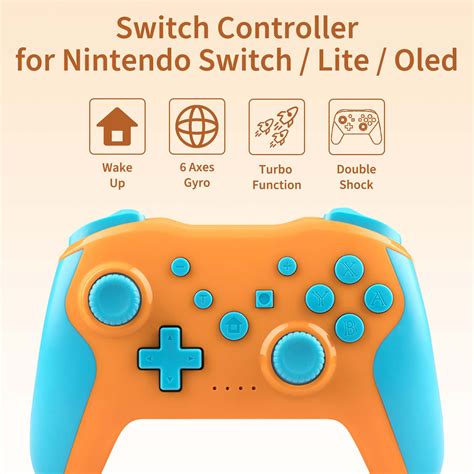 Buy YUOY Wireless Switch Pro Controller for Nintendo Switch/Lite/OLED ...