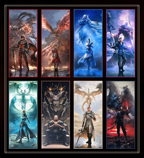 EIKONS with their Dominants (CLEAN version) : r/FFXVI