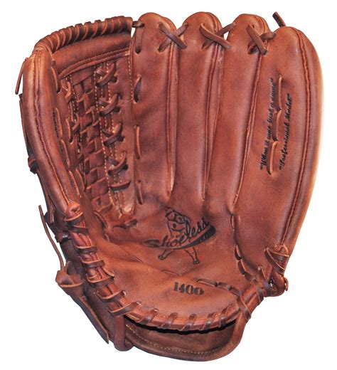 14" Basket Weave Pocket Men's Softball Glove-Mens Softball Glove-Slow ...