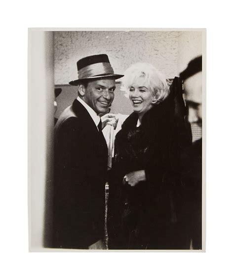 Marilyn Monroe and Frank Sinatra | 1961 William Bill Claxton Black And White Photo