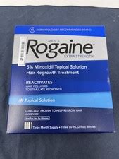 Buy New Listing Men's Rogaine Extra Strength 5% Minoxidil Topical ...