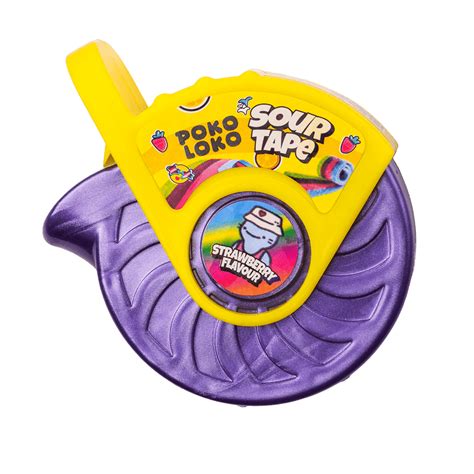 POKO LOKO Sour Tape - Strawberry – Sapphire Confectionery
