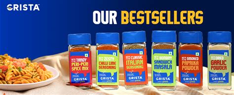 CRISTA Creamy Cheese Powder 50 gms| Popcorn seasoning powder | Cheese ...