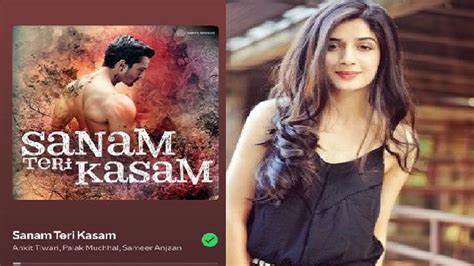 Mawra Hocane removed from Sanam Teri Kasam album covers