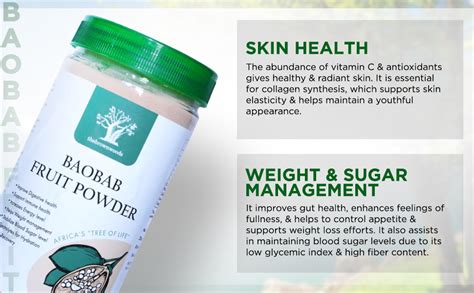 Thebrownwoods Baobab Fruit Powder(250 GM, Pack of 1) | 100% Organic ...