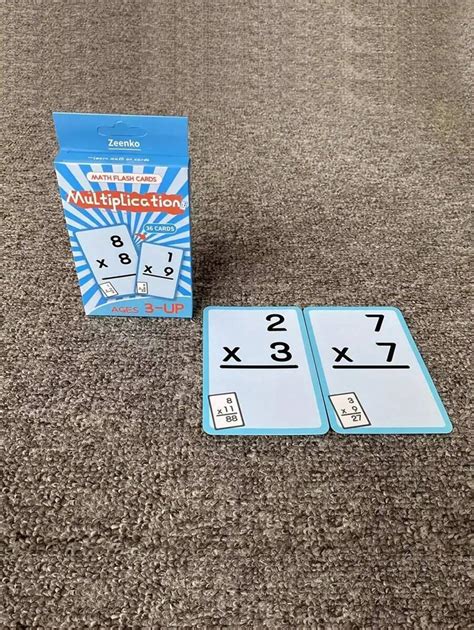 36pcs Children's Multilingual Math Flashcards, Addition, Subtraction ...