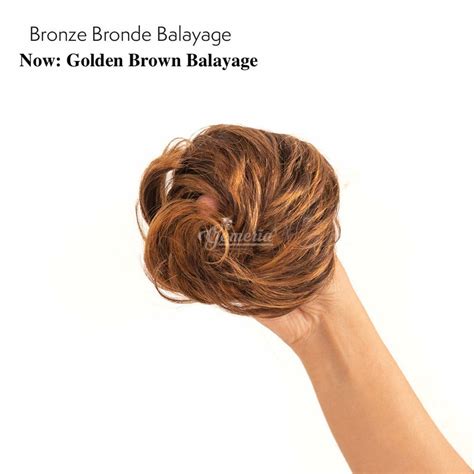Faux Scrunchie Bun | Real Human Hair Bun | Bun Hair Extensions ...
