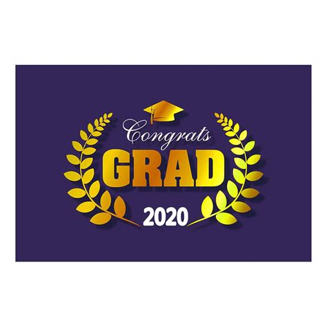 Generic 7 * 5ft Prof ional Ba Drop The Class of 2020 Graduation P ...
