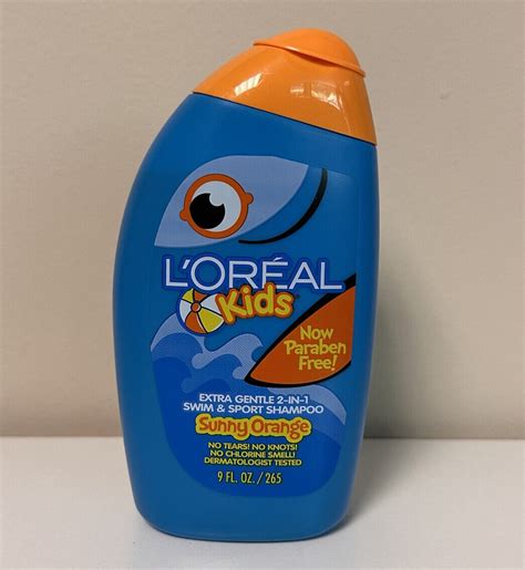 Loreal Kids 2 In 1 Shampoo Extra Gentle Swim & Sport Sunny Orange Tear ...