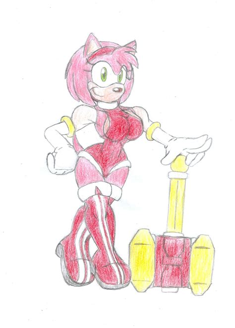 Amy Rose (hot mode) by marlon64 on Newgrounds