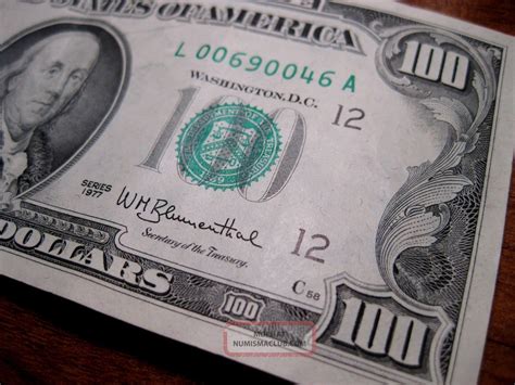 1977 100 Dollar Bill - San Francisco