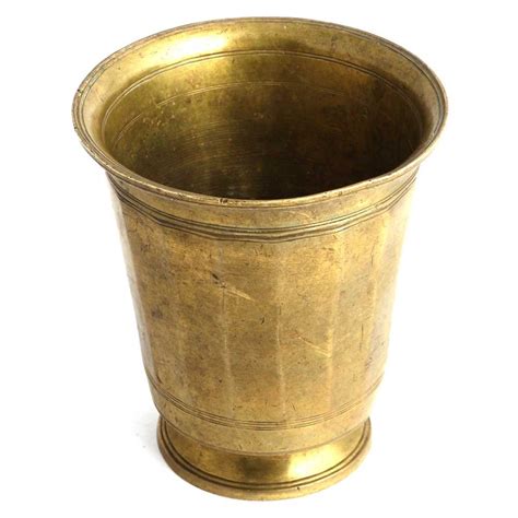 Buy Indian-Shelf Handmade Vocalforlocal Vintage Brass Water Glass With ...