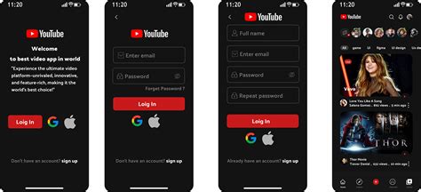 Image result for YouTube Android-App Layout