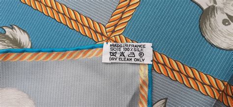 Hermès Small Silk Scarf Gavroche Pocket Square Rabbit Duck Illusion 42 ...