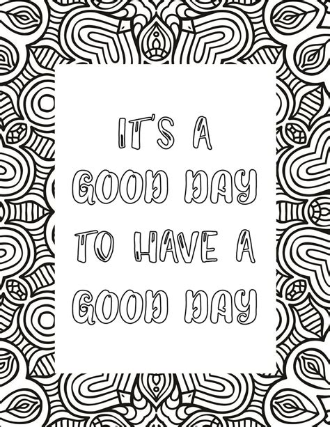 Inspirational Quotes Coloring Sheets