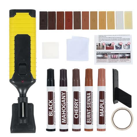 Hardwood Floor Repair Kit Laminate Vinyl Floor Repair Kit with 11 ...