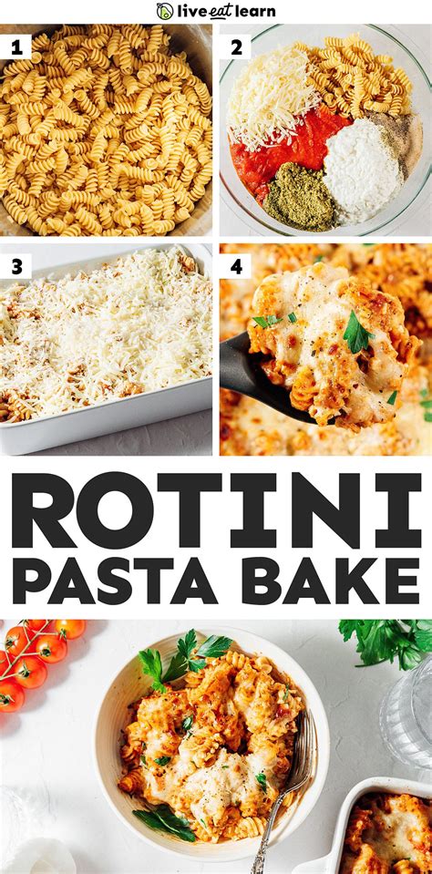 Rotini Pasta Bake Casserole (Easy Recipe!) | Live Eat Learn
