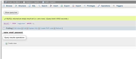 How to Input in phpMyAdmin Localhost 的图像结果
