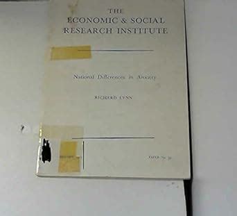 Buy National Differences in Anxiety (General research) Book Online at ...