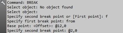 Image result for AutoCAD LT Break Line