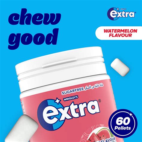 Wrigley's Extra Sugar Free Watermelon Chewing Gum 60 pcs 84 g Online at ...