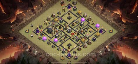 Best War Base TH9 with Link, Anti Everything - Town Hall Level 9 CWL ...