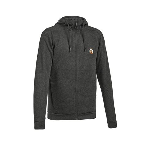 Buy Men’s Grey Hiking Zipped Hooded Sweatshirt Online | Decathlon